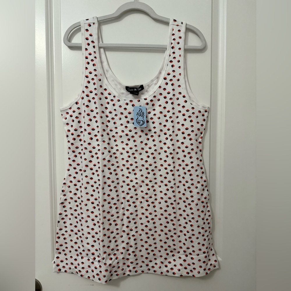 New! Torrid sz 3 Twist Tees Rib Tank Top‎ 3X